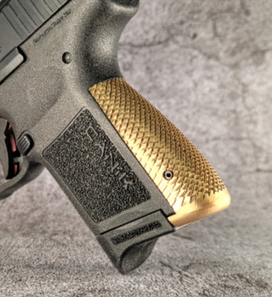 Canik MC9 (Original) Backstrap - Brass - Shiny - Taylorfreelance