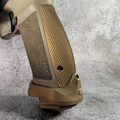 Canik Mete/Rival/TTI Death Grip Backstrap - Brass - Burnt Bronze