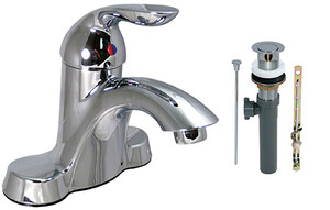 4" Chrome Single Handle Hybrid, Tall Bathroom Faucet (With Pop up) Phoenix Brand 4" Chrome Single Handle Hybrid, Tall Bathroom Faucet (With Pop up) Phoenix Brand