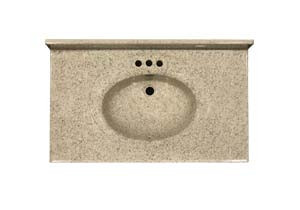 Cultured Marble Top Size 22" X 31" (Vanilla Spice) Cultured Marble Top Size 22" X 31" (Vanilla Spice)
