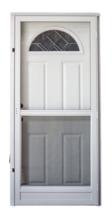 925 Series Cordell Combination Door Heavy Duty Size 36"X76" Decorative Sunburst (Fan) with Standard Storm 925 Series Cordell Combination Door Heavy Duty Size 36"X76" Decorative Sunburst (Fan) with Standard Storm