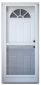 925 Series Cordell Combination Door Heavy Duty Size 36"X76" Standard Sunburst (Fan) with Standard Storm 925 Series Cordell Combination Door Heavy Duty Size 36"X76" Standard Sunburst (Fan) with Standard Storm