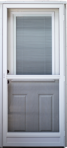 925 Series Cordell Combination Door Heavy Duty Size 36"X76" 2 Panel Style 36" Internal Mini Blind with Standard Storm 925 Series Cordell Combination Door Heavy Duty Size 36"X76" 2 Panel Style 36" Internal Mini Blind with Standard Storm