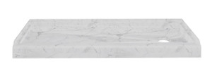 New Glacier Marble Color! 27"x54"x5.5" Shower Base - Glacier Marble Right Drain Shower Pan New Glacier Marble Color! 27"x54"x5.5" Shower Base - Glacier Marble Right Drain Shower Pan
