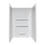 36"X36"X69" Fiberglass Shower Surround Wall Elite - White