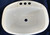 Mobile Home/ RV Lavatory Sink Size 16"X20" Square White 