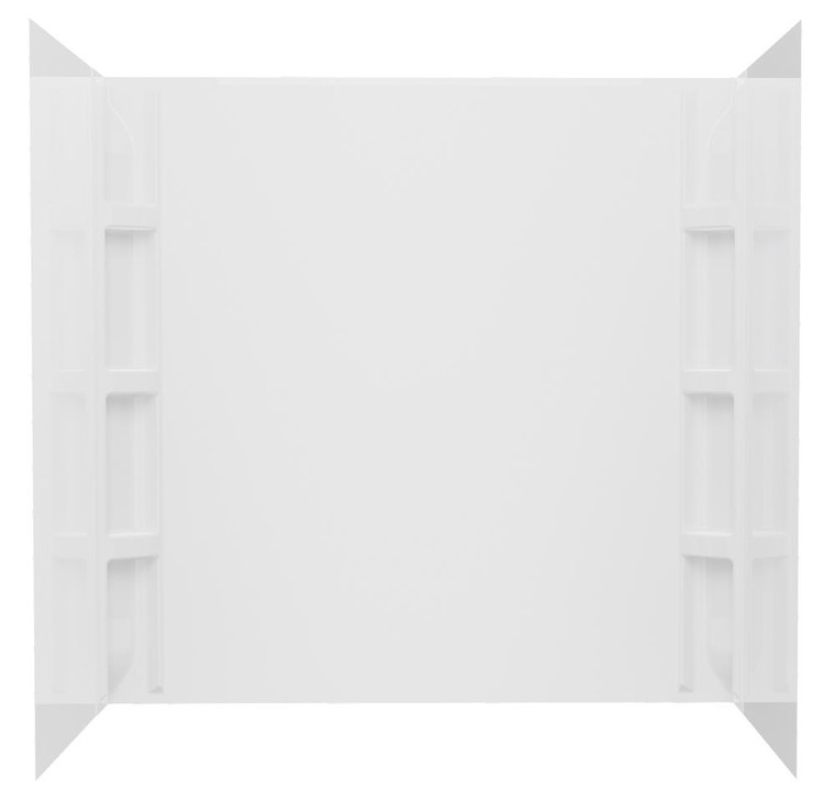 54x27x58 Bathtub Surround Wall 5 Pieces ABS / Acrylic (Lyons) Glue Up Surround