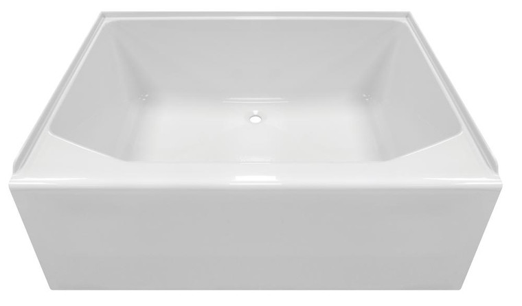 42" X 54" Fiberglass Garden Bath Tub White For Mobile Home With Bench Style 42" X 54" Fiberglass Garden Bath Tub White For Mobile Home With Bench Style