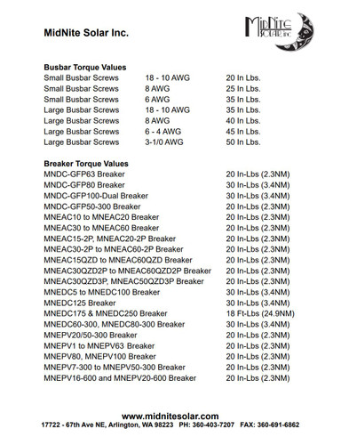 MidNite Solar MNEAC60QZD Circuit Breaker 60A 277VAC 1P