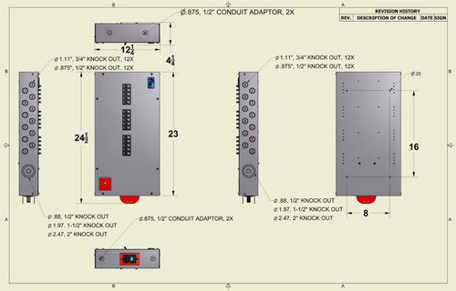 MidNite Solar MNDC15 Mini DC Disconnect and Enclosure