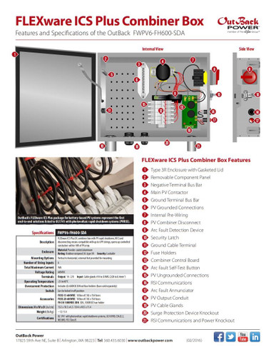 OutBack Power RSI Rapid Shutdown Initiator