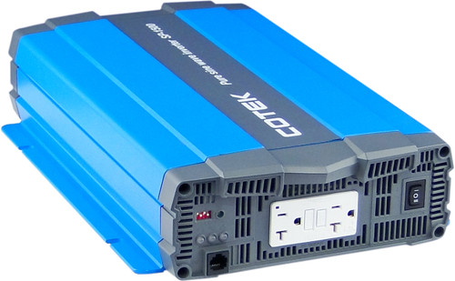 Cotek SP-1500-112 Pure Sine Wave Inverter 12VDC 120VAC