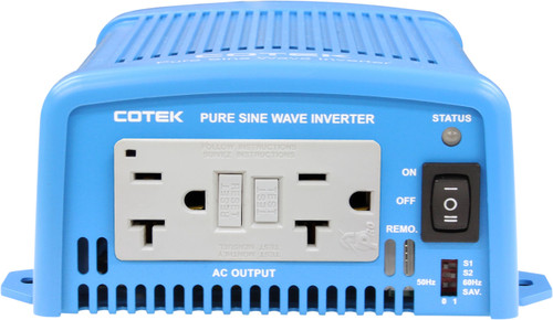 Cotek SE400-112 Pure Sine Wave Inverter 120VAC 12VDC 400W