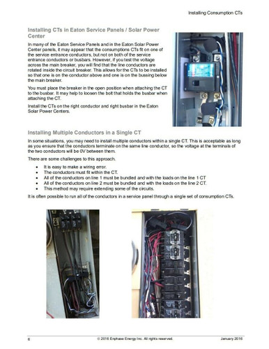 Enphase CT-200-SPLIT Split Core Consumption Monitoring
