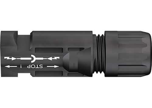 Staubli 32.0081-UR MC4 Connector w/Boot 6.05–8.56mm Male