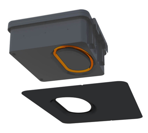 IronRidge QM-JBX-RF02-B1 JayBox Roof-Mounted Junction Box