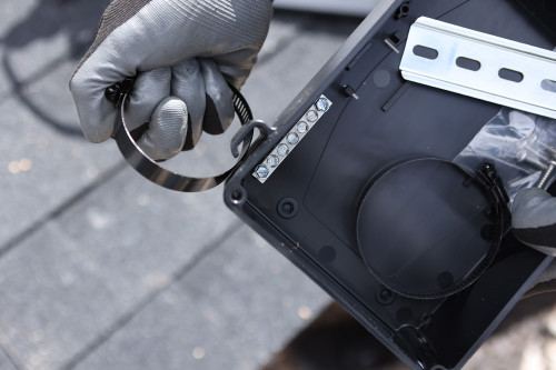 EZ Solar JB-3 Rail Mount or Pole Mount Junction Box