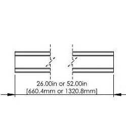 S-5! GF-26 Gripper Strut 26 Inches for GripperFix System