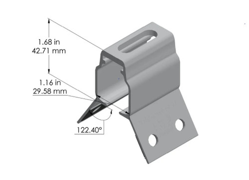 S-5! RibBracket II Mounting Bracket for Metal Roofs