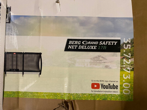 Berg 35.72.73.00 Grand Safety Net Deluxe 17 Ft (Safety Net ONLY)