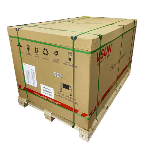 VSUN Vesta VSUN590N-144BMH-DG Solar Panel Bifacial 590W Pallet of 31