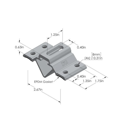 S-5! CorruBracket 100T Mounting Bracket