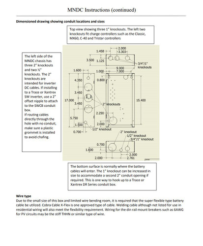 MidNite Solar MNDC175PLUS Mini DC Disconnect