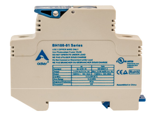 MidNite Solar MNTS Touch Safe Fuse Holder 1000VDC 30A MidNite Solar MNTS Touch Safe Fuse Holder 1000VDC 30A