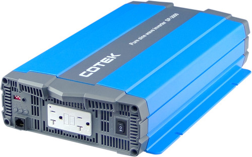 Cotek SP-2000-124 Pure Sine Wave Inverter 24VDC 120VAC