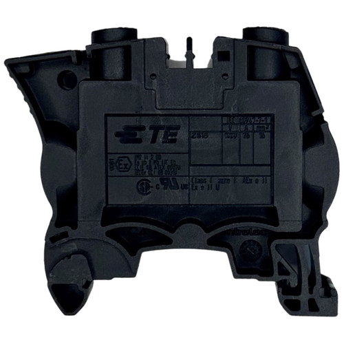 SolaDeck 1451.1B 10MM Terminal Block in Black 600VDC 57A