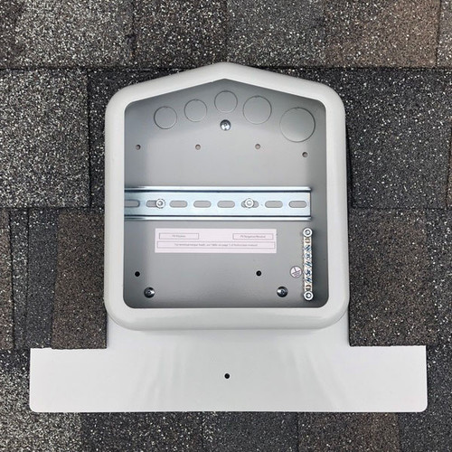 SolaDeck 0799-5G UL 50 Type 3R Pass-Thru Enclosure with Screws