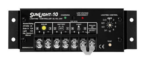 Morningstar SL-10L-24V SunLight Solar Lighting Controller 10A 24VDC