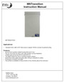 MidNite Solar MNTRANSITION Transition Box 1000VDC Type 3R