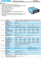 Cotek SD1500-148 GFCI Pure Sine Wave Inverter 48VDC 120VAC