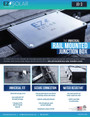 EZ Solar JB-3 Rail Mount or Pole Mount Junction Box