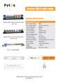 PYTES Energy 600A Bus Bar with Cover 52VDC/300VAC