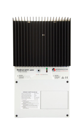 What size array can I use with my solar controller and how many amps will I get out of it?