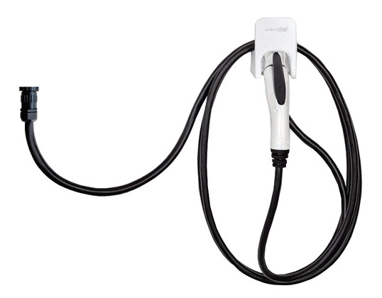 Is the SolarEdge SE-EV-KIT-25J40-1 Charge Connector compatible with the older model SolarEdge SE10000A inverter?