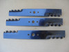 Toothed Mulching Blades for AYP Craftsman 50" Cut 1726453 1726453A Blade set of 3 mulcher