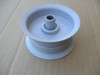 Flat Idler Pulley for AYP Craftsman 583770901 6109J Height: 1-9/16" ID: 3/8" OD: 3-1/4"