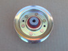 Flat Idler Pulley for John Deere X, LT, 737, 757, 777, 797, AM124346, OD: 3-7/8", ID: 5/16", Height: 3/4"