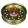 Flat idler pulley for Exmark Explorer, Explorer II, Turf Ranger, Turf Tracer 52" and 60" walk behinds and Viking 32", 36" and 48" deck 1-603497, 1603497, 280-882