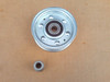 Flat Idler Pulley for Massey Ferguson 1024515M1, OD: 3-1/4", ID: 1/2"