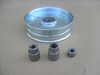 Flat Idler Pulley for Bunton PL8539A Height 1-7/16" ID 3/8" OD 5-1/4"