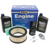 Tune Up Kit for Kohler Command Pro CH18 to CH25 CH730 to CH740 CV18 to CV25 CV675 to CV740 18 to 27 HP 2478902S 24 789 02-S air filter foam pre cleaner wrap spark plugs fuel filter oil filter oil