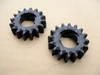 Starter Gears for John Deere LG280104, LG280104S, LG693059, LG695708, M150236, M83184 Gear Set of 2