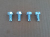 Deck Spindle Mounting Screws for AYP, Craftsman 17000612, 17060612, 17490612, 817000612 Set of 4