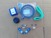 Tune Up Kit For Briggs and Stratton Vanguard V Twin 12.5 thru 21 HP 84004937 5119A 5119B air filter foam pre cleaner spark plugs oil filter fuel filter hose clamps &