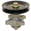 Deck Spindle for Cub Cadet LT1042, 618-04124A, 918-04124A, Includes Pulley, Grease Fitting