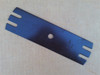 Lawn Edger Blade for MTD 0604-050, 09954, 09954-0637 Serrated, Length 9", Center Hole 1/2", Width 2-1/2" Cub Cadet, Troy Bilt, White Outdoor